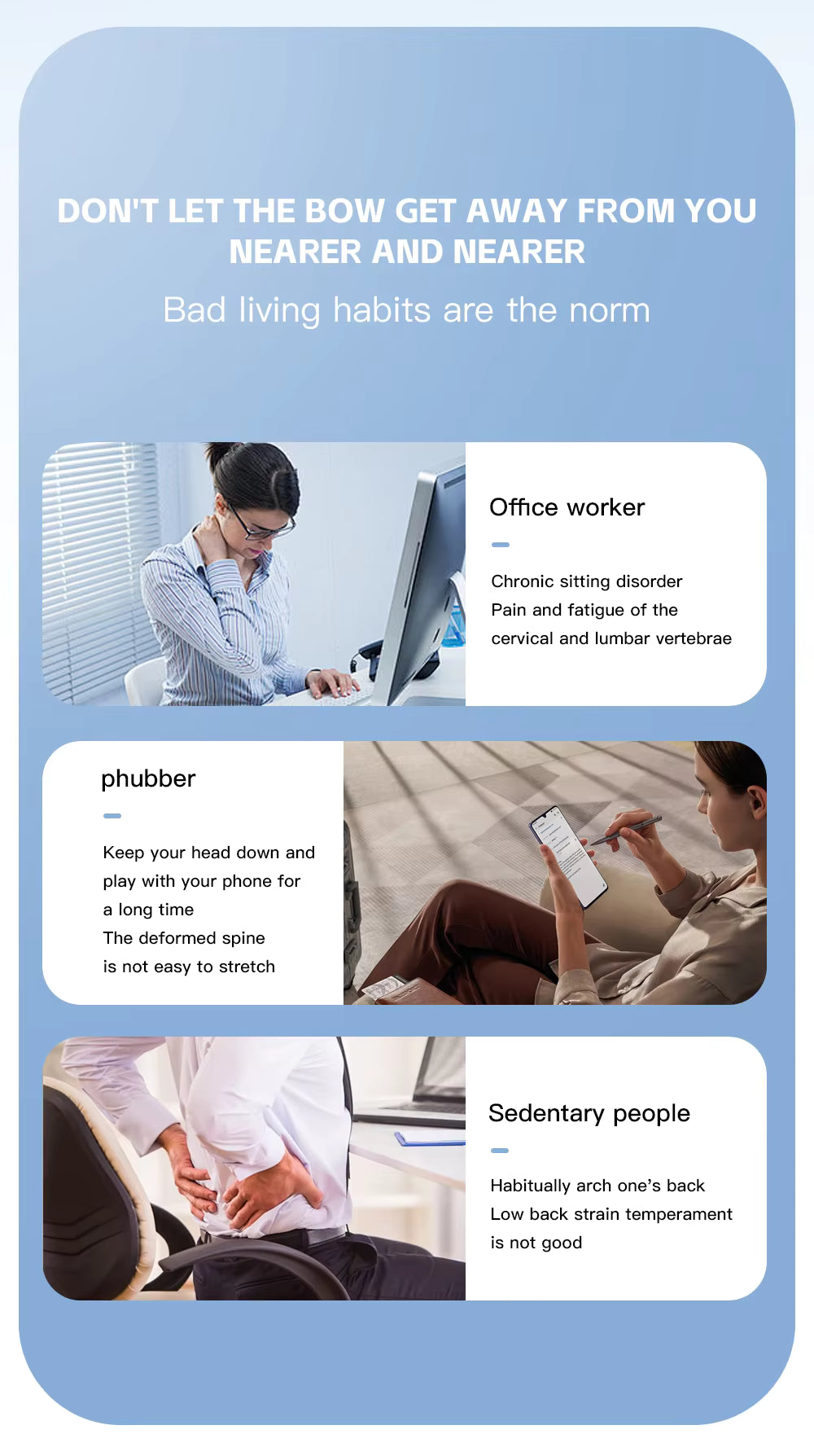 Posture corrector product features and usage infographic