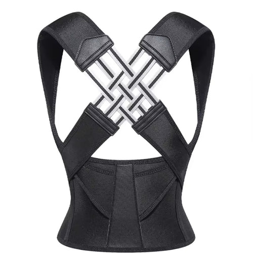 Ceinture de correction de posture réglable pour soulager la colonne vertébrale – Unisexe